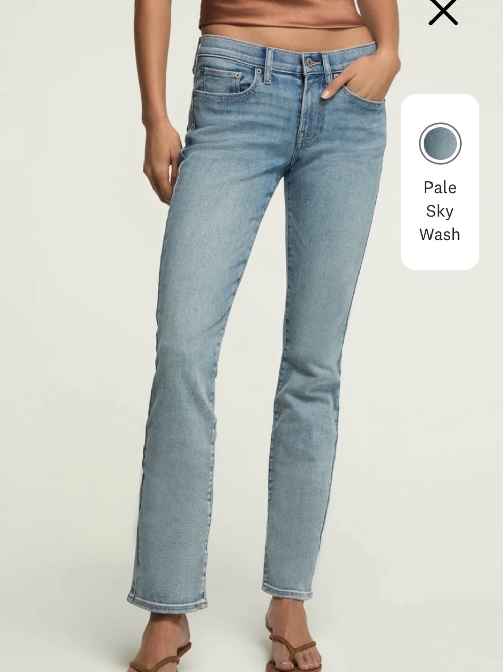 Lucky Brand Sweet MIDRISE Straight Jean 14 NWOT